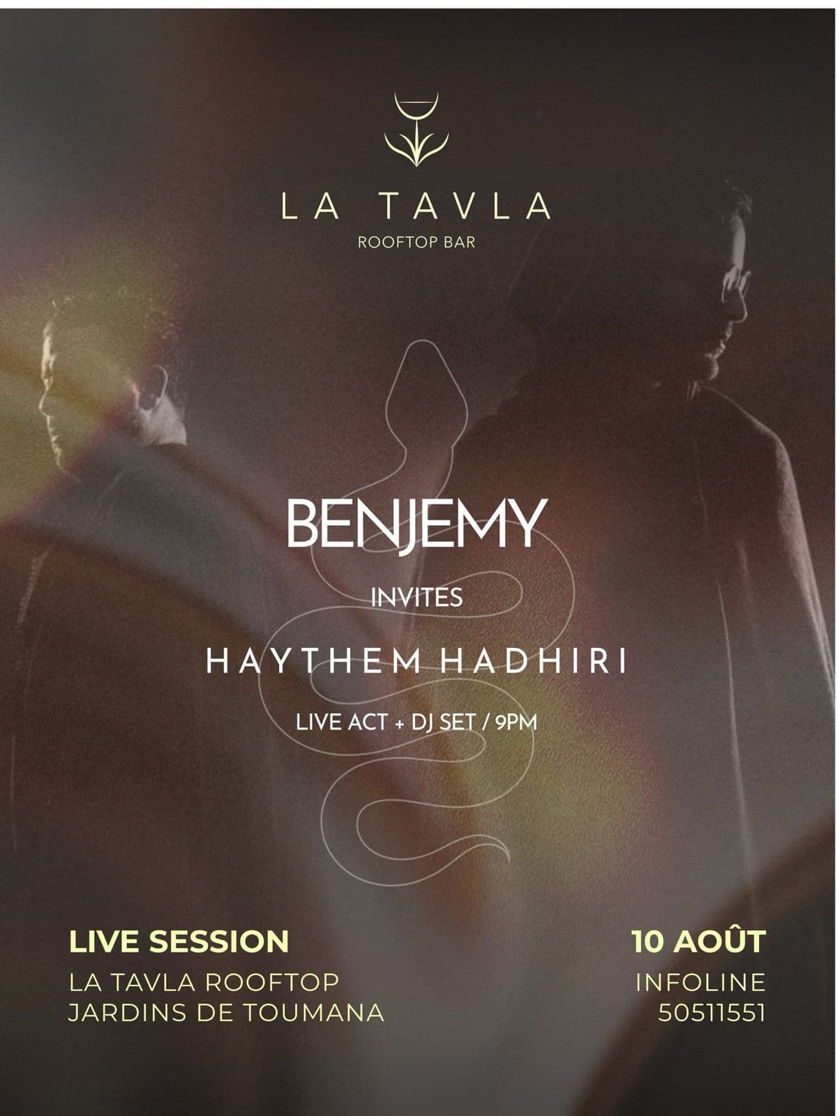 Benjemy invites Haythem Hadhiri