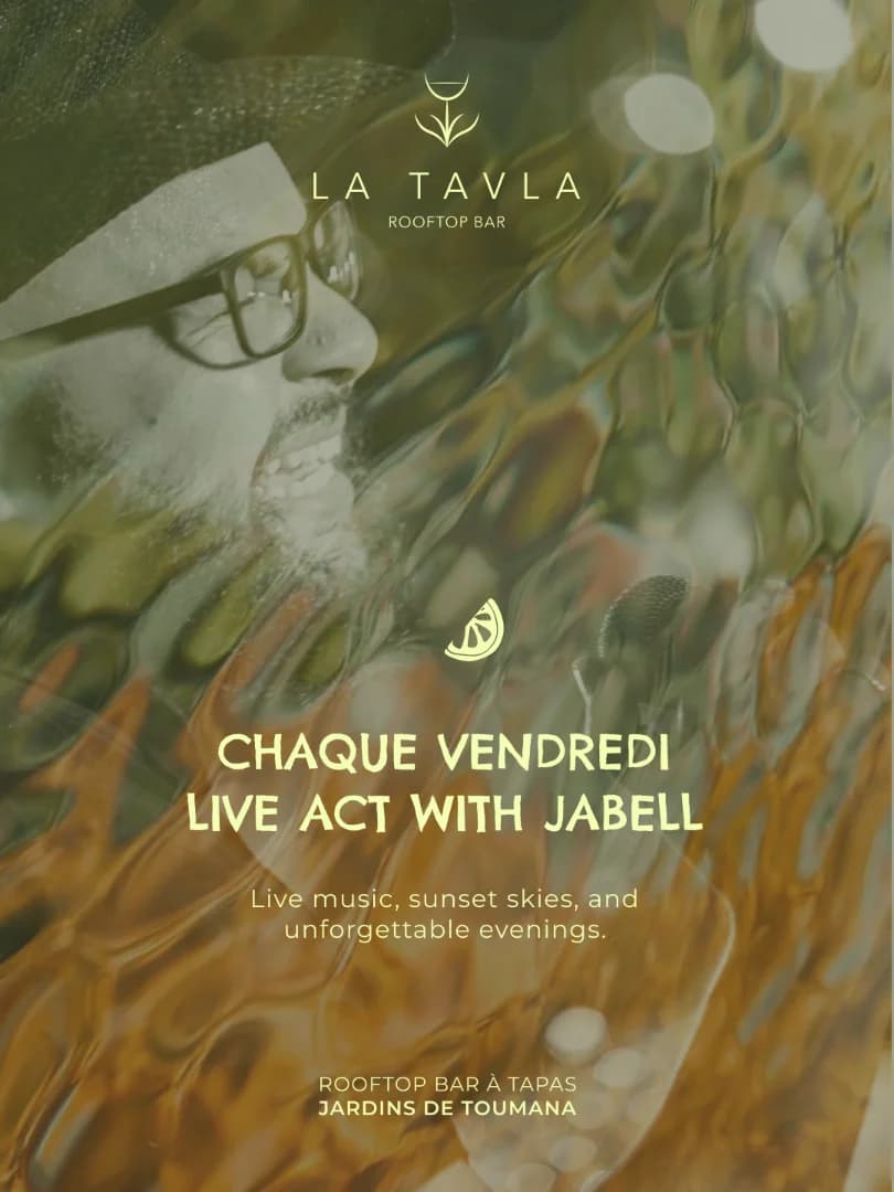 Live Music in Djerba | Friday Nights at La Tavla Rooftop