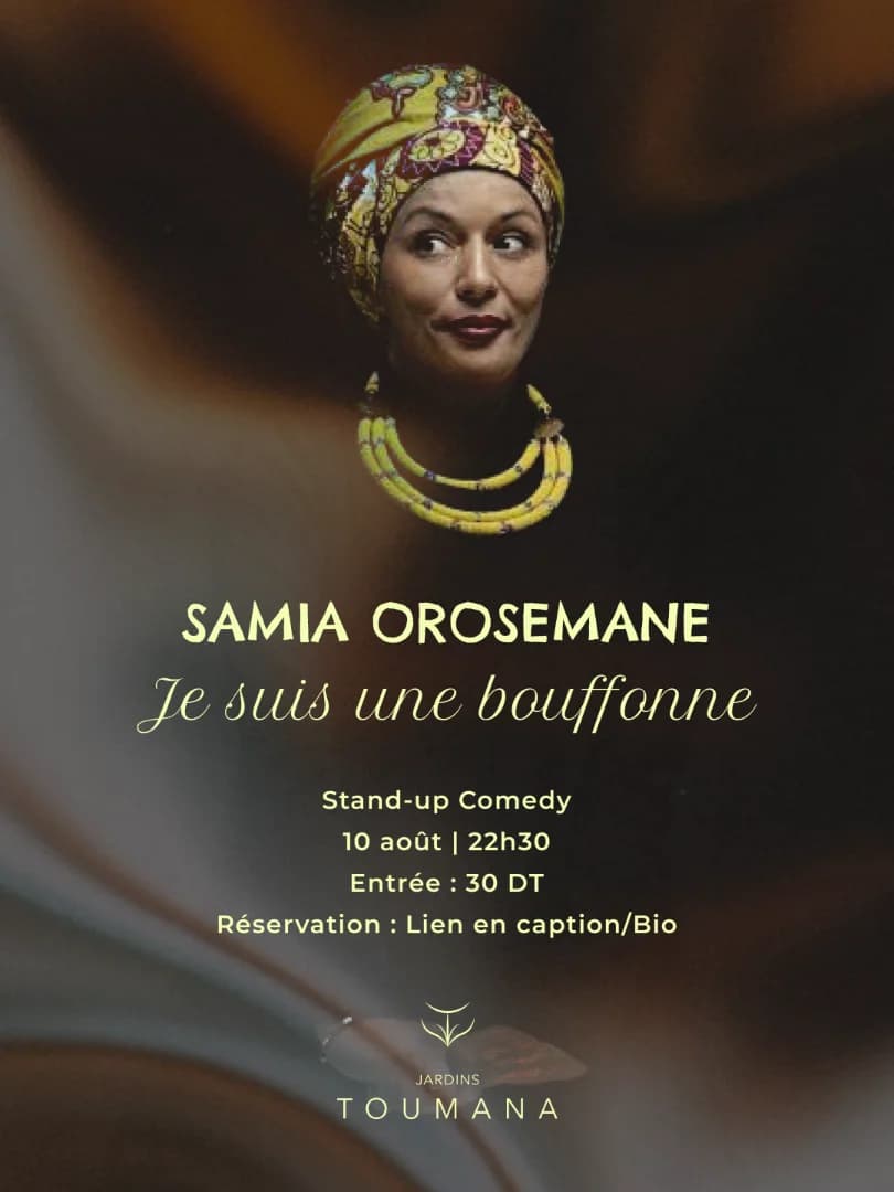 Samia Orosemane | Je suis une bouffonne